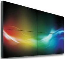 China Wall Mount 2 * 2 LCD Video Wall 65 Inch Digital Signage Display Low Power Consumption for sale