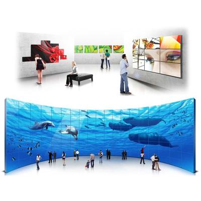 China Supermarket Mall Touch Screen Wall Display , Full HD Digital Signage Lcd Video Display for sale