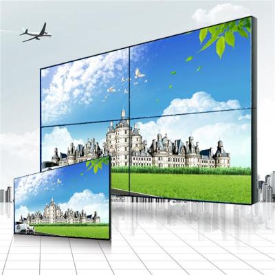 China High Definition Wall Mount 4 Screen LCD Video Wall Super Wide Visual Angle for sale