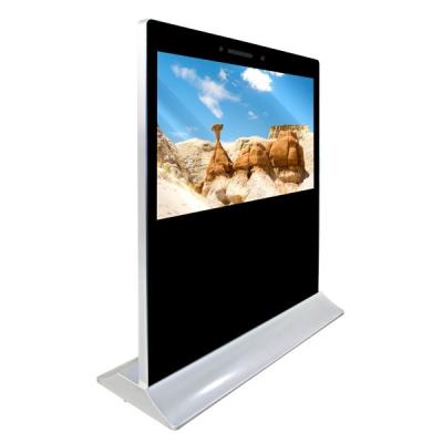 China New Type 65 Inch Floor Stand LCD Touch Screen Android 4.4 Advertising Display Kiosk for sale