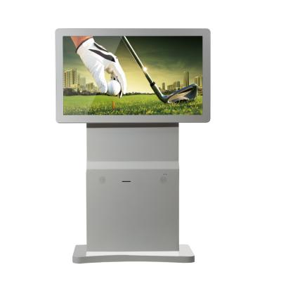 China Rotação interativa da tela do suporte informático do monitor do quiosque do tela táctil do cartaz vertical à venda