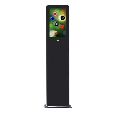 China Capatitive Floor Standing Touch Screen Kiosk , Full Hd Stand Alone Digital Signage for sale