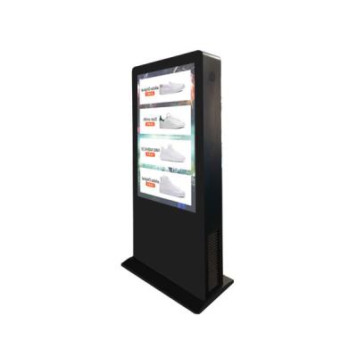 China Lightning Protection Outdoor Touch Screen Kiosks , Free Standing Digital Display Screens for sale