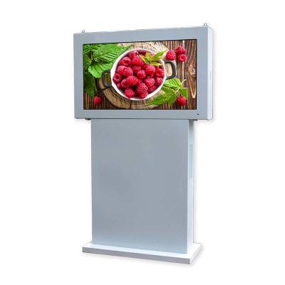 China 43 Inch Outdoor Digital Signage Displays , Lcd Advertising Display AR Anti - Glare Glass for sale