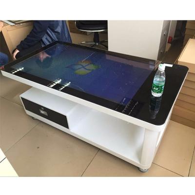 China Conference Multi Touch Screen Table Support Multi - Language High Brightness for sale