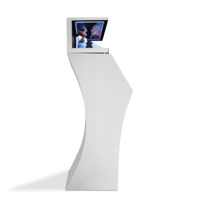 China 21.5 inch High Transparent Hologram Glass 3d hologram advertising display with touch screen optional for sale