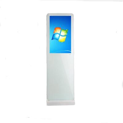 China Boden-Stand 32 Zoll LCD-Werbungs-Anzeigen-Maschinen-Touch Screen wechselwirkender Kiosk-Einkaufszentrum-Anzeigen-Kiosk zu verkaufen