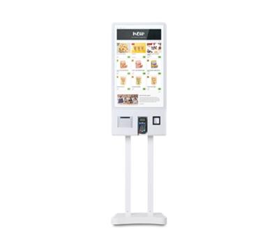 China Floor Standing Capacitive Digital Kiosks Touch Screen 32 Inch Android 5.1 POS Kiosk for sale