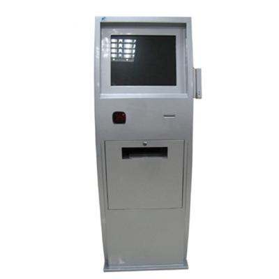 Chine RJ11 300nits kiosque interactif de contact de 19 pouces avec le lecteur de cartes à vendre