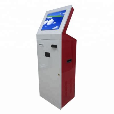 China CRS Frame 19 Inch Electronic Payment Kiosk With Coin Dispenser for sale