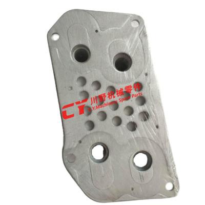 China VOE04255961 EC210 Oil Cooler Core D6D Old Type for sale