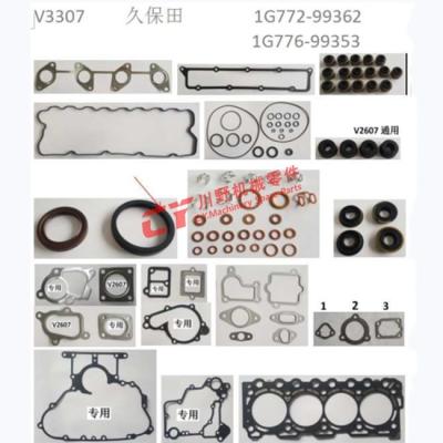 China 1G777 - 99350 V3307 Excavator Engine Gasket Kit for sale