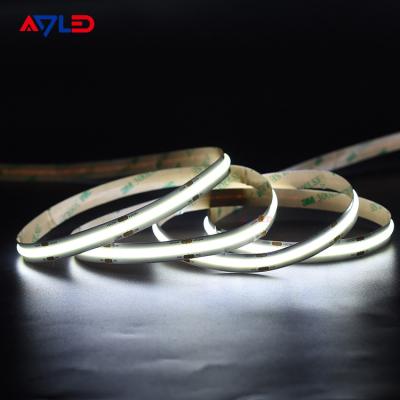 China 16.4 Ft Cuttable 504LEDS/M Dotless COB LED Strip Light For Cabinet Bookcase Counter Bedroom for sale