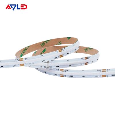China 5M RGB LED Strip COB No Dots Color Changing Cuttable 10MM 24V Waterproof IP65 IP67 IP68 for sale