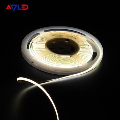 China Alta densidad 528LEDs/M Ultra delgado 4.5mm Flexible COB LED Strip Light ((Chip-On-Board) Luz para gabinetes, iluminación de estantes en venta