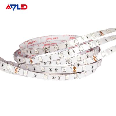 China SMD 5050 RGB LED Strip Light  4 Pin Synced To Music Sound 12V 24V Outdoor Waterproof for sale