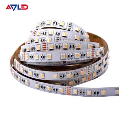 China SMD 5050 RGBW LED Strip 60 Leds High Lumen RGB Flexible Led Strip Light RGB Extension Cable LED Strip Jumper for sale