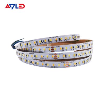 China Outdoor 	Tunable White LED Strip Lights Addressable CCT 2835 Lumileds 120 LED Per Meter for sale