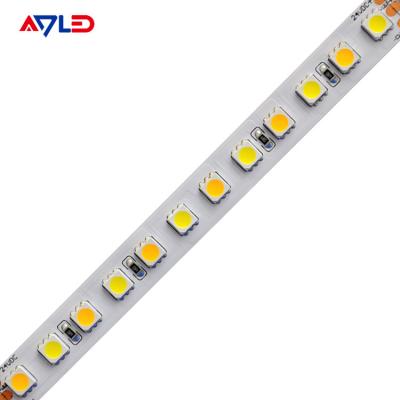 China Dimmable Tunable White LED Strip Lights CCT Adjustable Color Temperature 2700K To 6500K 5050 for sale