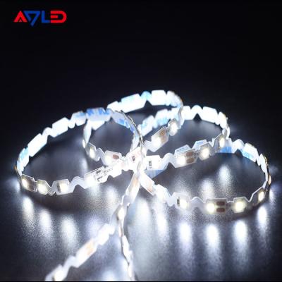 China La luz de tira Bendable ultra fina del LED S forma la cinta de SMD 2835 60LEDs 6m m DC12V 24V Flex Zig Zag LED en venta