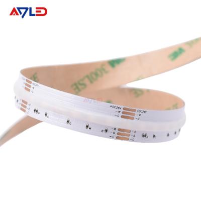 China Multi Color Flexible LED Strip Lights High Density Adjustable 5 In 1 COB LED Strip for sale