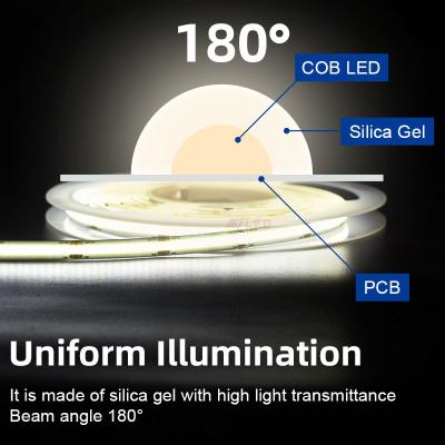 China High CRI 90 LED Strip Light Source with 8mm/10mm 5 Years Warranty for sale