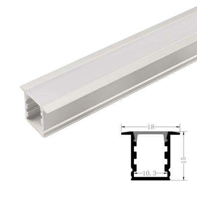 China 1215B Recessed Aluminum LED Profiles Surface Mounted for sale