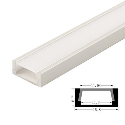 China 1606 perfiles de la aleación de aluminio para la luz de la cinta del LED en venta