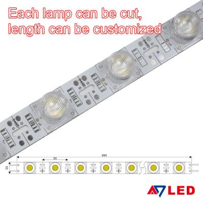 China Double Sided LED SEG Fabric Light Box Edge Lit LED Bar for sale