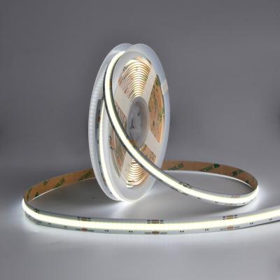 China Waterproof High Density Dual Color Led Strip Cob Cct White Adjustable From 2700K To 6500K for sale