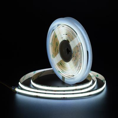 Chine Les lampes à LED à bande blanche réglables COB CCT sans points DC 24V réglables de 2700K à 6500K à vendre