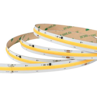 China Tunable White LED Flex Strip 2700K Warm White To 6500K Cool White For Interior Lighting for sale
