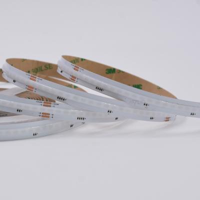 China Soluciones de iluminación LED para supermercado Flexible e impermeable 15W / M 528LEDS Luzes de cob RGB en venta