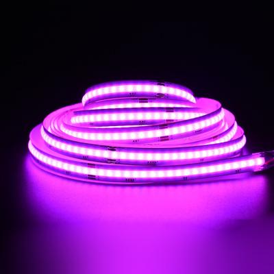 중국 외관 Led Light Strips 2700-6500K 유연한 Cob LED 옷장 장식품 좋은 품질 RGB Cob LED 라이트 판매용