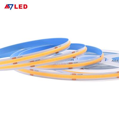 China White/Black PCB COB LED Strip with 528 Leds Per Metre and 100LM/W Efficiency for sale