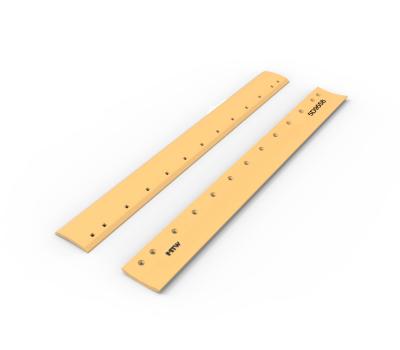 China Yellow MTW 400 5D9558 Grader Blades 50kg 6 Foot 13 Holes for sale