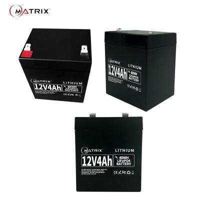 China 12V 4Ah Rechargeable Lifepo4 Battery Lead Acid Replacement Battery IP54 For UPS for sale