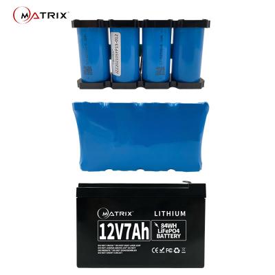 中国 LiFePO4 12v 7Ah の鉛蓄電池の取り替えの深い周期の ABS 箱ライト級選手 販売のため