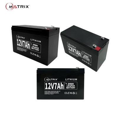China 12v UPS Rechargeable Batteries 12v7ah Replacement Batteries For Security System for sale