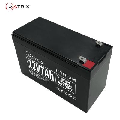China 7Ah Rechargeable Deep Cycle Battery For Fish Finders Ice Fishing Camping for sale