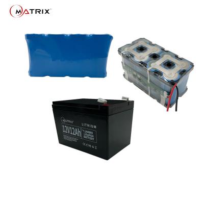 China SCHWARZES 12v Lithium Ion Battery Rechargeable 12Ah von der MATRIX zu verkaufen