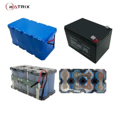 China Matrix 12v 12ah Lithium Ion Battery Deep Cycle With Abs Case For Solar Storage System for sale