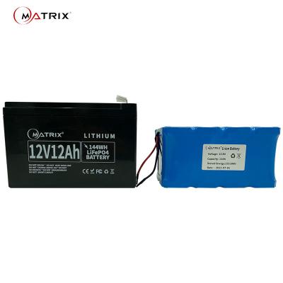 China Deep Cycle LFP Energy Storage Lithium Battery 144wh 12 Volt Lithium Ion Batteries for sale