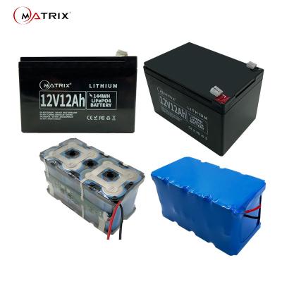 China Matrix 144wh 12 Volt Lithium Battery With 32700 Cell For Mobility Scooter for sale