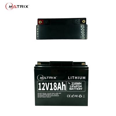 China 18ah 12v LiFePO4 Battery Pack 12.8v For CCTV / UPS / Solar Storage for sale