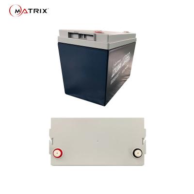 China Matrix 12v100ah Lifepo4 Battery Packs With BMS For House Battery Backup System for sale