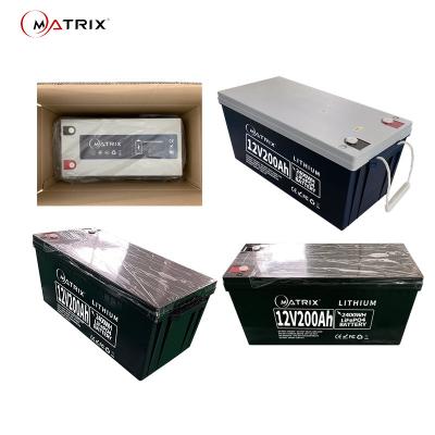 China USA Area 12.8v 200ah LiFePO4 Lithium Battery Pack For UPS / CCTV / Solar / Light for sale