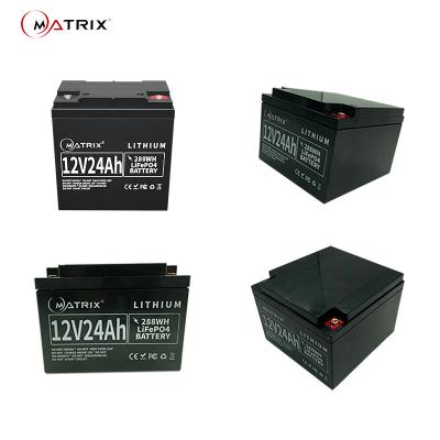 China 12V24Ah Energy Storage Lithium Battery SLA Replacement Servers Backup Power for sale