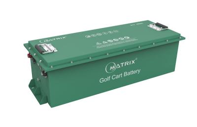 China MATRIX LEP Lifepo4 Lithium Golf Cart Battery 51v 160ah With BMS for sale