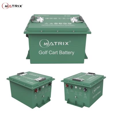 China Matrix Green Energy 36V Golf Cart Lithium Battery With Protected BMS 38V 56Ah for sale